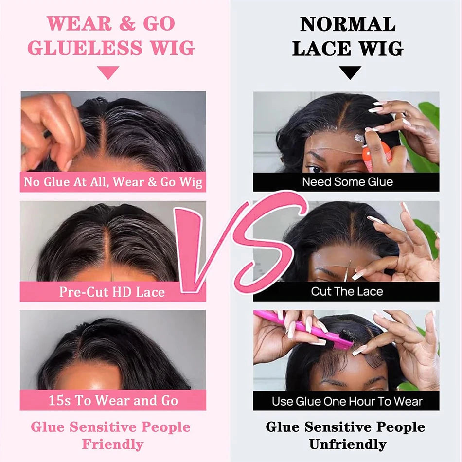 100% Brazilian Hair Glueless Human Hair