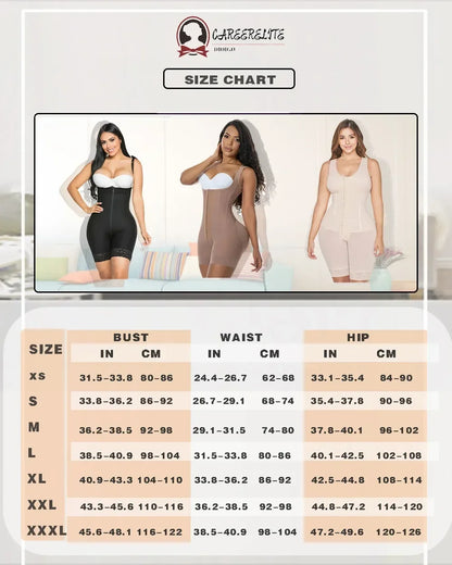 Bbl Double Compression Full Body Stage 2 Faja Women Body Shapewear Bodysuit