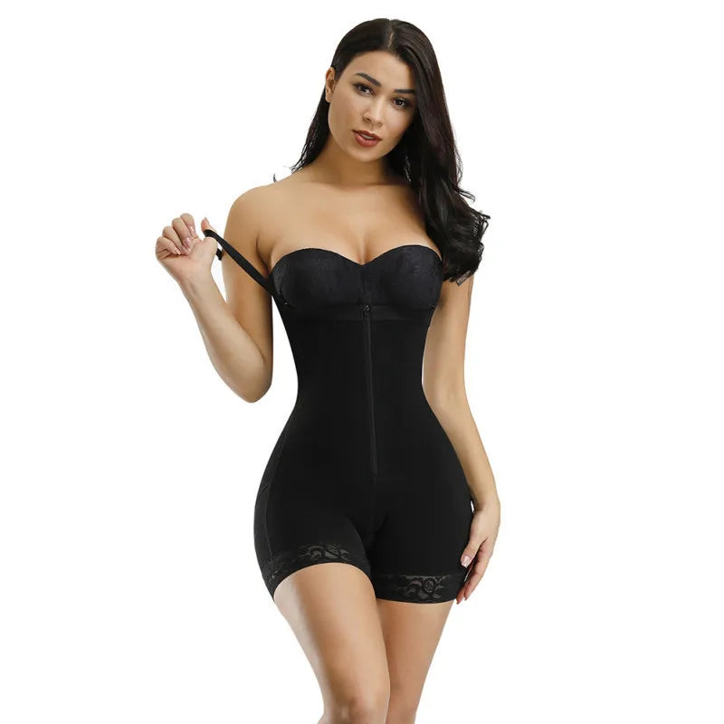 AfruliA Fajas Colombiana Girdle Full Body Shaper Lift Up Butt Lifter Bodysuits Tummy Control