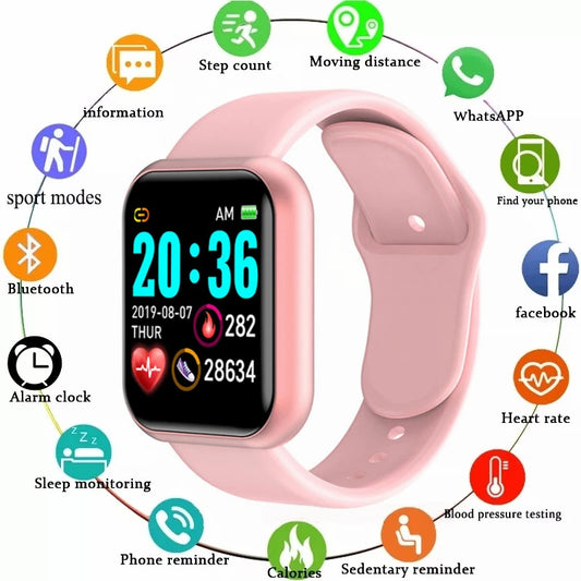 Multifunctional Smart Watch Men Women Bluetooth Connected Phone