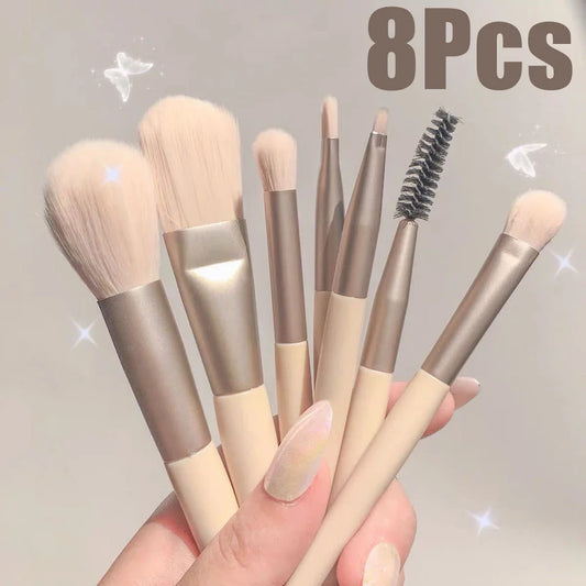 8Pcs Professional Makeup Brushes Set