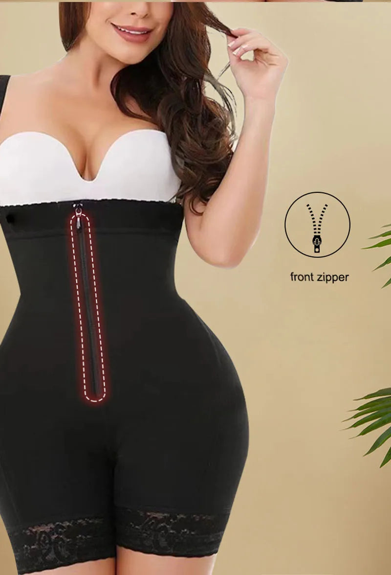 AfruliA Fajas Colombiana Girdle Full Body Shaper Lift Up Butt Lifter Bodysuits Tummy Control