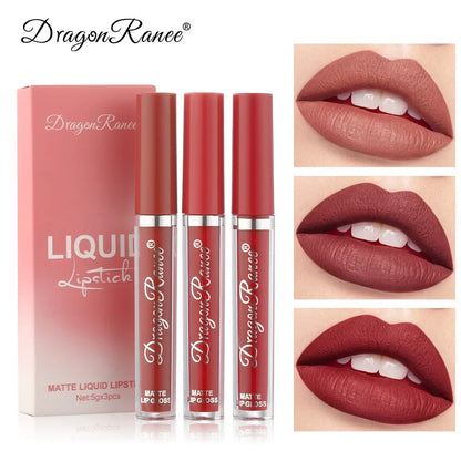 Korean Lipsticks Set Make Up Beauty Cosmetics Matte Lipsticks Waterproof