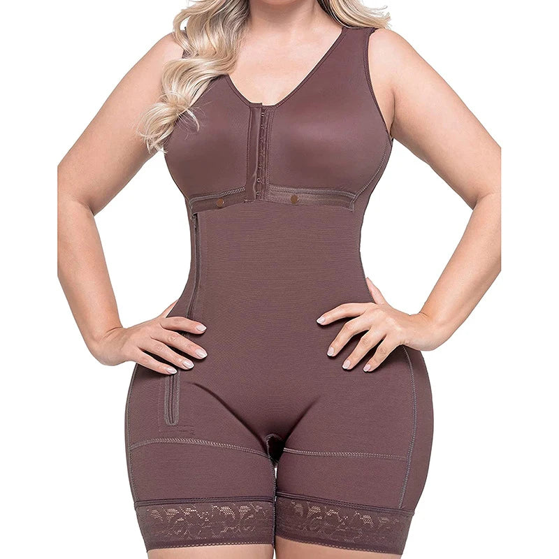 Body Shaper Faja Bodysuit Corset Top Bustier Original Colombian