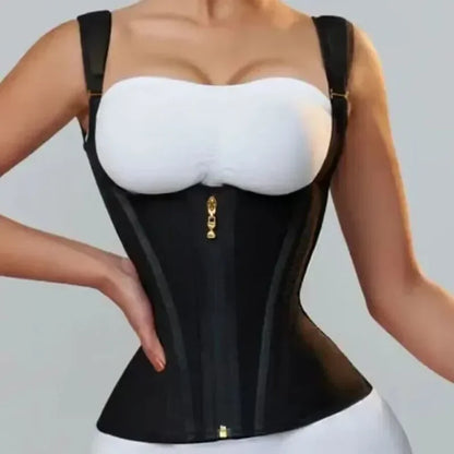 Fajas Colombianas Body Shaper Shapewear Women Vest Tops Double Compression Waist Trainer Corset