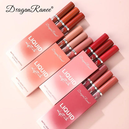 Korean Lipsticks Set Make Up Beauty Cosmetics Matte Lipsticks Waterproof