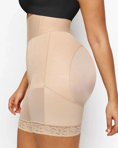 3 Boned Sculpt High Waist Booty Shorts High Waist Shaping Shorts for Women, Tummy Control Underwear for a Flawless Silhouette