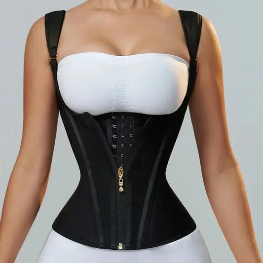 Fajas Colombianas Body Shaper Shapewear Women Vest Tops Double Compression Waist Trainer Corset