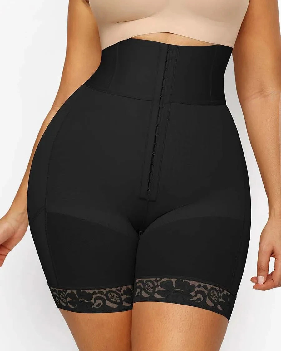 3 Boned Sculpt High Waist Booty Shorts High Waist Shaping Shorts for Women, Tummy Control Underwear for a Flawless Silhouette