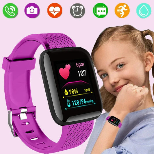 Children's Smart Watch Led Digital Clock Waterproof