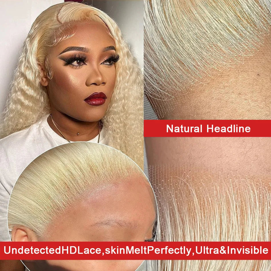 Honey Blonde Deep Lace Front Wigs