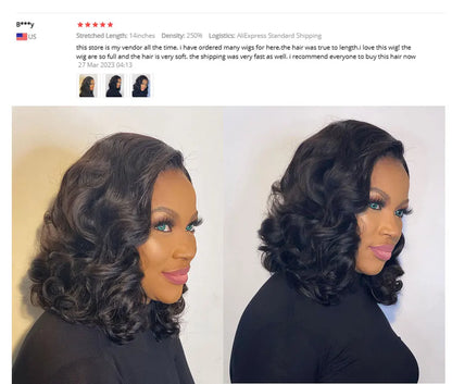 Super Double Drawn Glueless Wig Human Hair