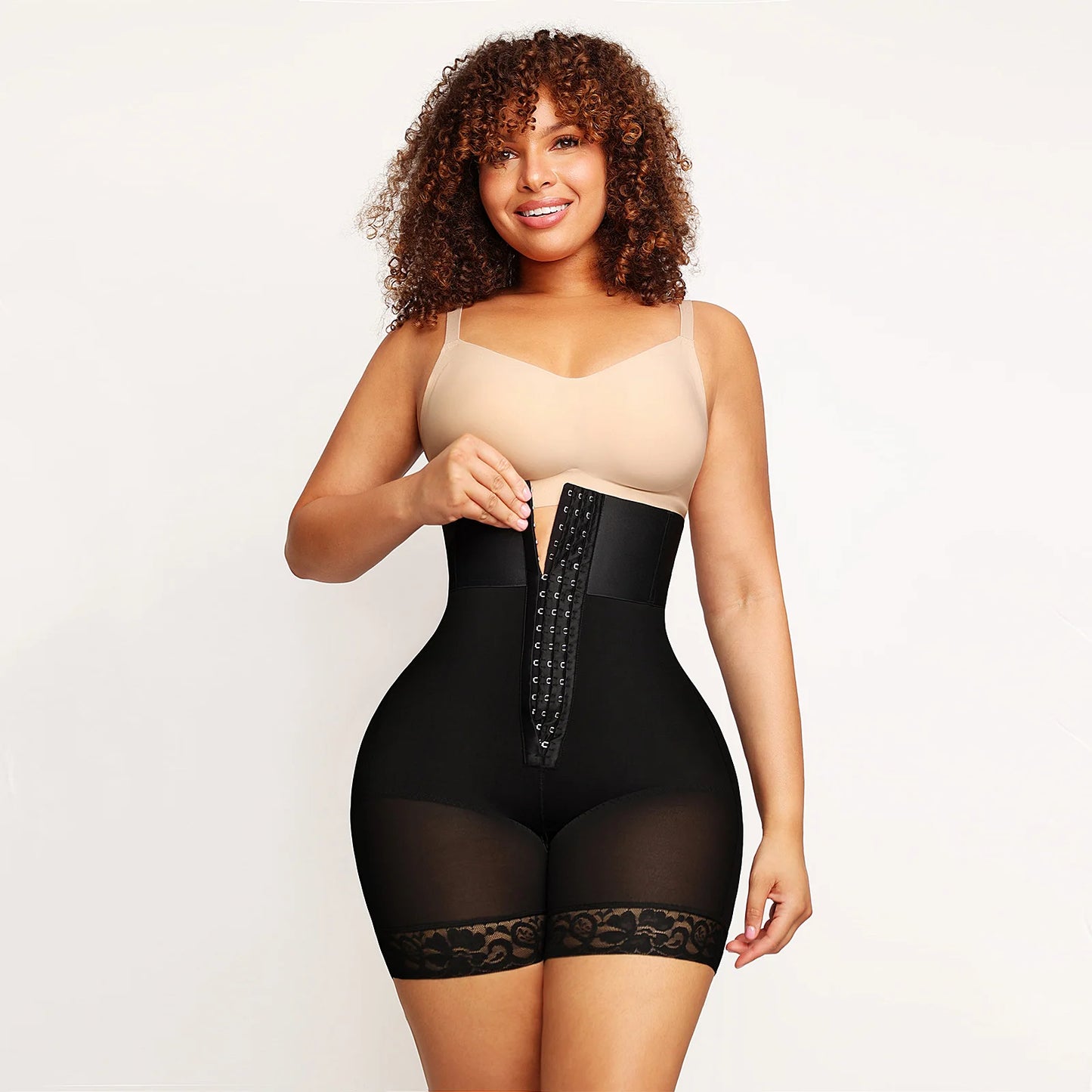 Women Waist Slimming Corset High Waist Body Shaper Panties BBL Shorts Fitness Waist Trainer Butt Lifter Slim Shapewear