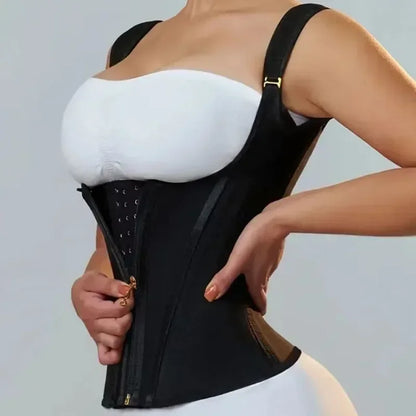 Fajas Colombianas Body Shaper Shapewear Women Vest Tops Double Compression Waist Trainer Corset