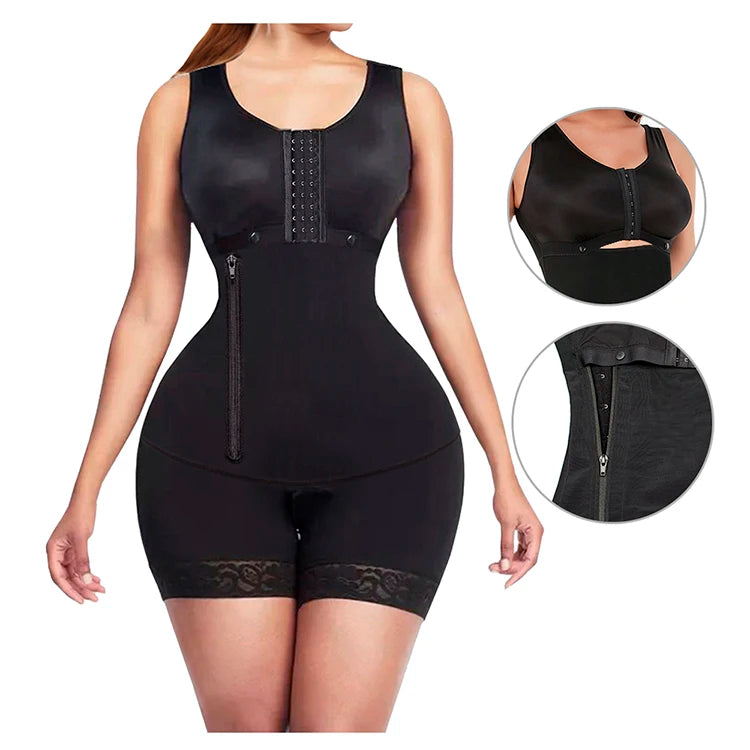 Body Shaper Faja Bodysuit Corset Top Bustier Original Colombian