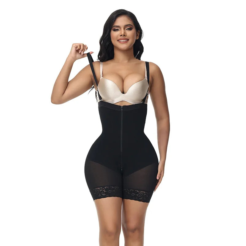 AfruliA Fajas Colombiana Girdle Full Body Shaper Lift Up Butt Lifter Bodysuits Tummy Control