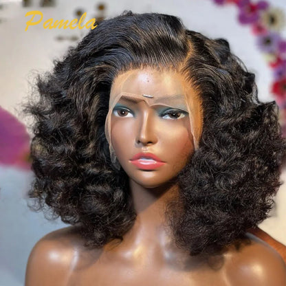 Super Double Drawn Glueless Wig Human Hair