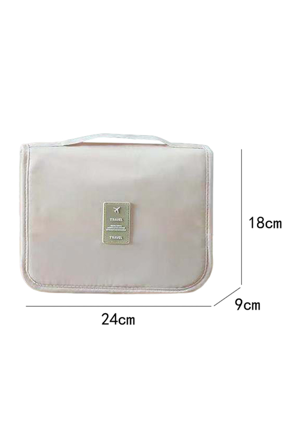 Apricot Multi-functional Make Up Organizer Travel Toiletry Bag (back-order Estimated Shipping Date：11/30/2024)